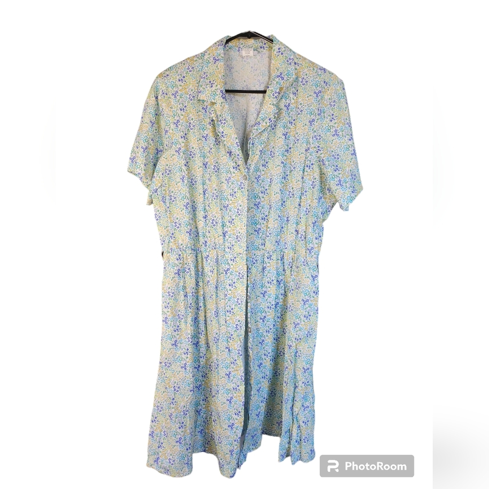 Vicki Wayne Button Down Dress